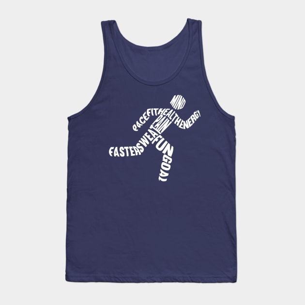 Running Man Tank Top by Daytone